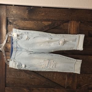 Terra and Sky ripped boyfriend jean